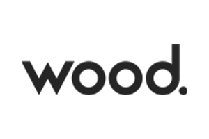 Grey - Wood logo